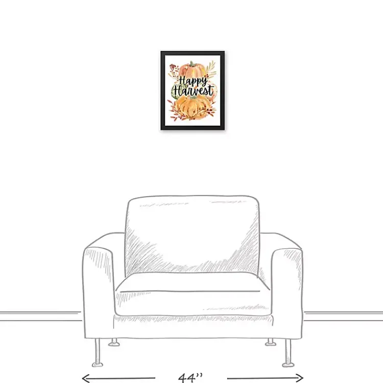 Fall>Kirklands Home Happy Harvest Framed Canvas Art Print