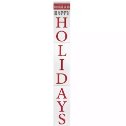 Outdoor Christmas Decorations>Kirklands Home Happy Holidays Snowflake Christmas Porch Board