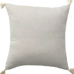 Pillows>Kirklands Home Harbor Chevron Organic Cotton Throw Pillow Gray