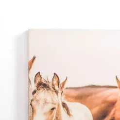 Kirklands Home Hartville Horses Canvas Art Print