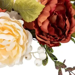 Fall>Kirklands Home Harvest Floral Half Wreath