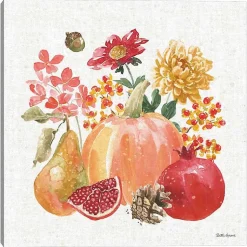 Fall>Kirklands Home Harvest Fruits Bounty Canvas Art Print