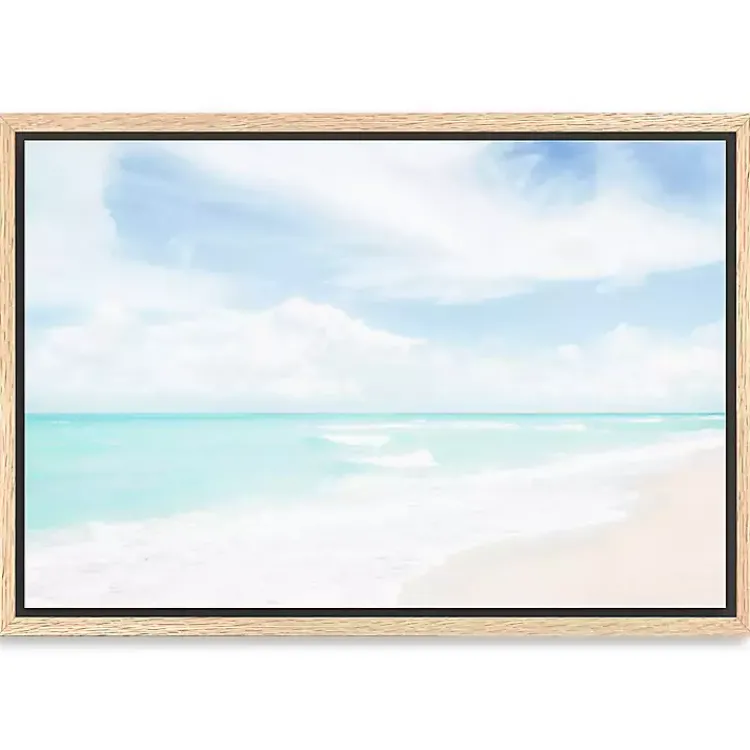 Kirklands Home Hawaiian Beach Framed Canvas Art Print Sale