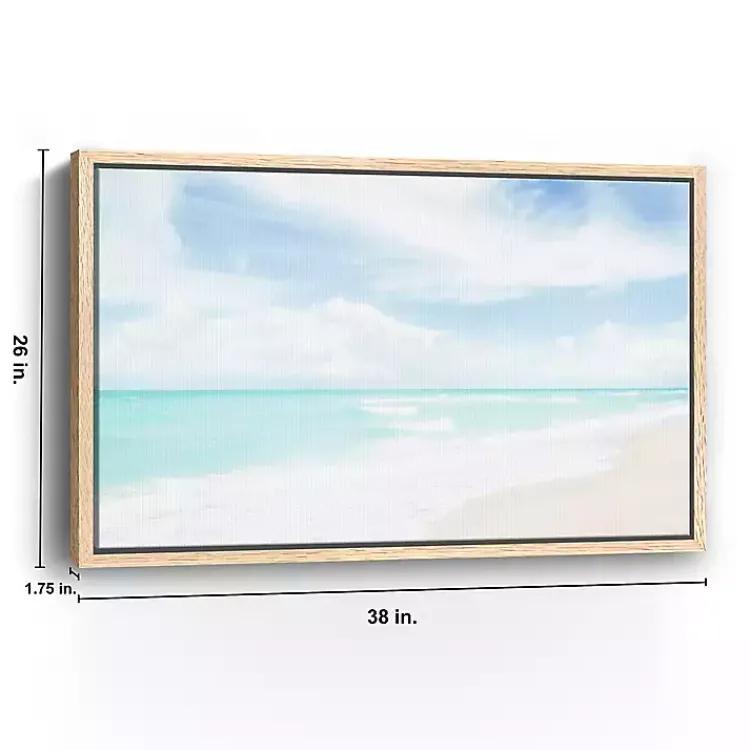 Kirklands Home Hawaiian Beach Framed Canvas Art Print Sale