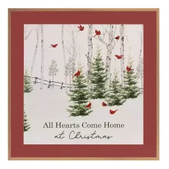 Christmas Art & Wall Decor>Kirklands Home Hearts Come Home at Christmas Framed Art Print