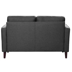 Kirklands Home Heather Chelsea Modern Loveseat Gray Hot