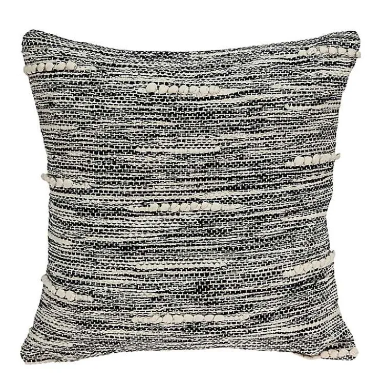 Pillows>Kirklands Home Heathered Knots Throw Pillow