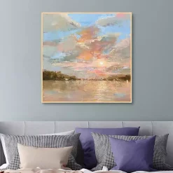 Kirklands Home Heavenly Glow Framed Canvas Art Print Discount