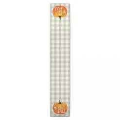 Kirklands Home Hello Fall Buffalo Check Table Runner Clearance
