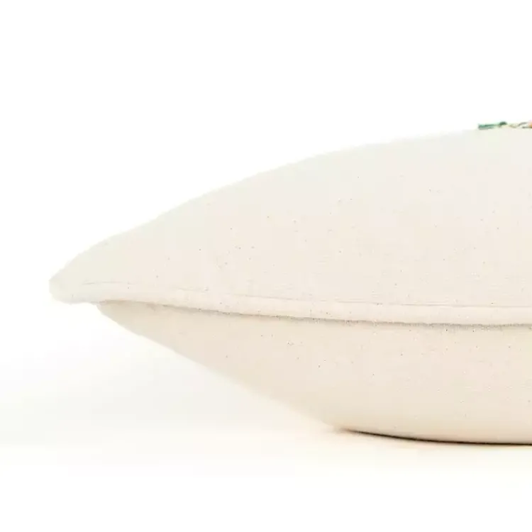 Fall>Kirklands Home Hello Fall Embroidered Lumbar Pillow