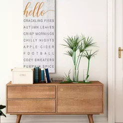 Fall>Kirklands Home Hello Fall Favorites Canvas Wall Art