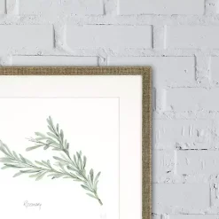 Kirklands Home Herbs 4-pc. Gold Framed Art Print Set Green Sale
