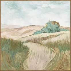 Kirklands Home High Season Framed Canvas Art Print Outlet