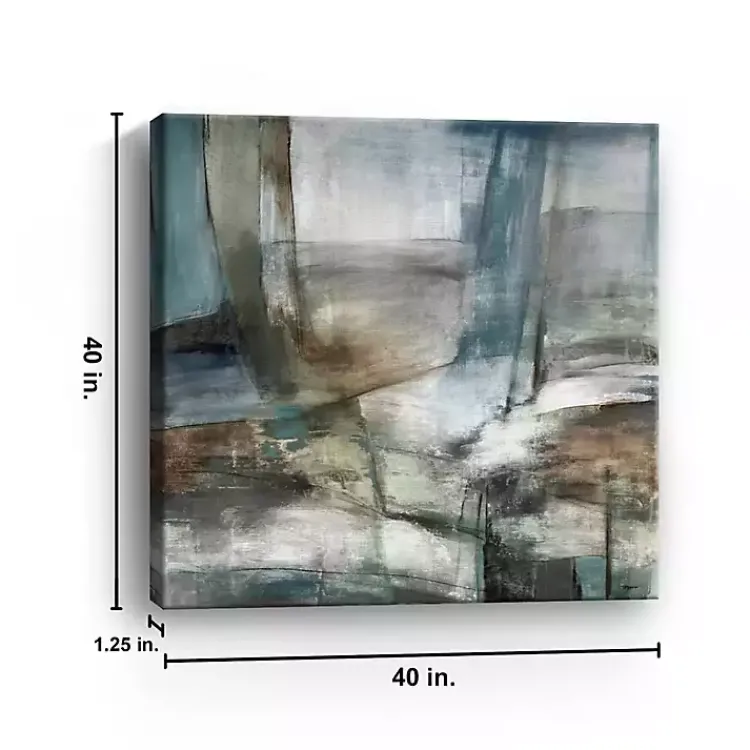 Kirklands Home High Tide Abstract Giclee Canvas Art Print Discount