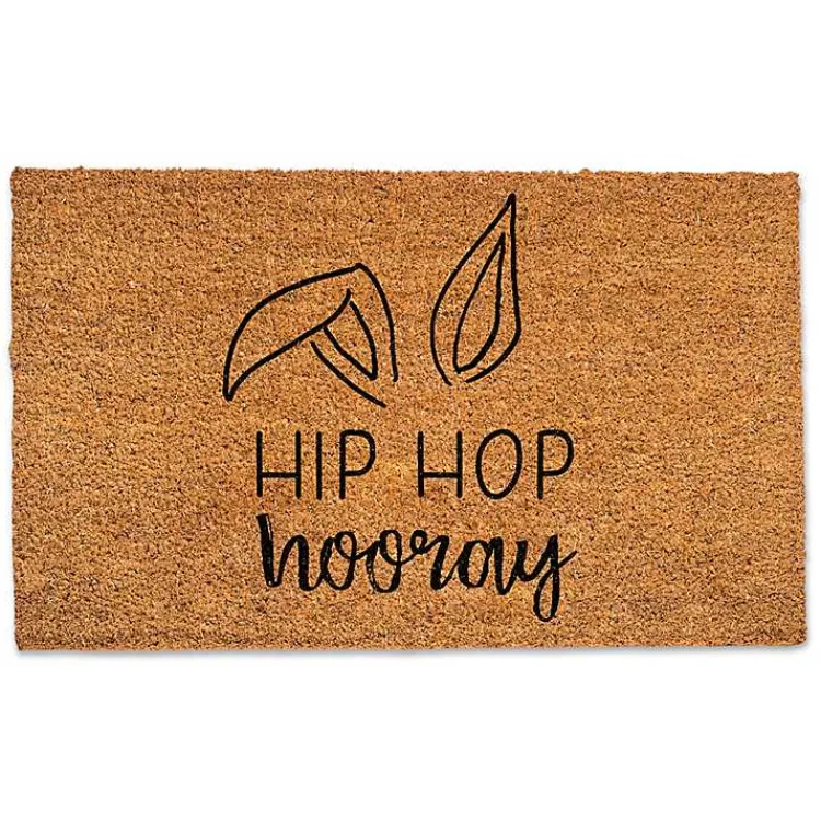 Easter Decorations>Kirklands Home Hip Hop Hooray Easter Doormat
