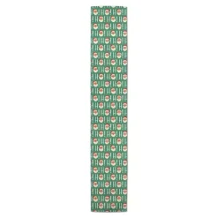 Kirklands Home Ho Ho Ho Vintage Santa Table Runner, 72 in. Outlet