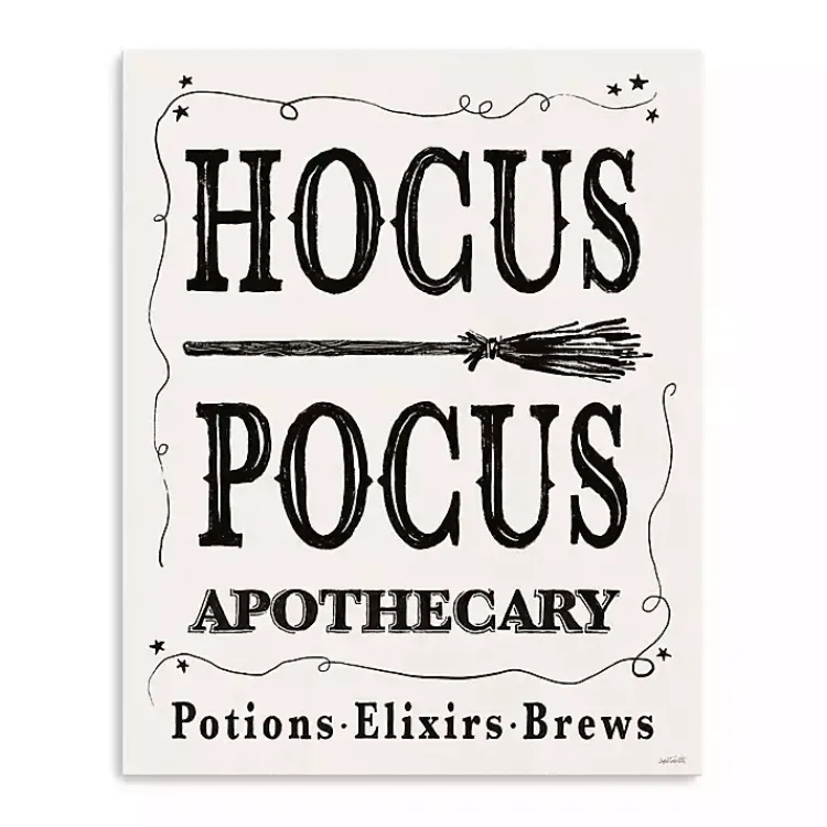 Halloween>Kirklands Home Hocus Pocus Apothecary Canvas Art Print