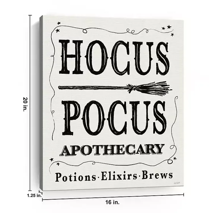 Halloween>Kirklands Home Hocus Pocus Apothecary Canvas Art Print