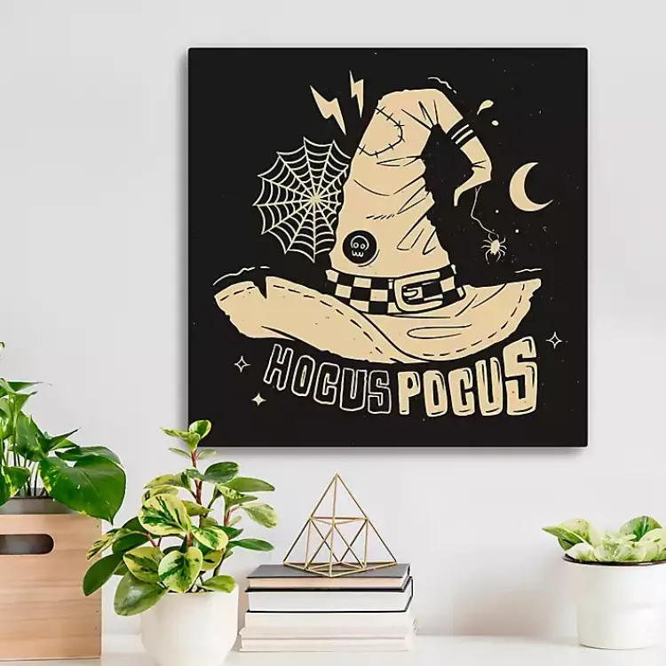 Halloween>Kirklands Home Hocus Pocus Witchy Canvas Art Print