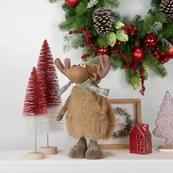 Christmas Decorations>Kirklands Home Holiday Moose Tabletop Decoration Brown