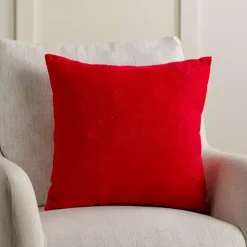 Pillows>Kirklands Home Holly Jolly Embroidered Pillow