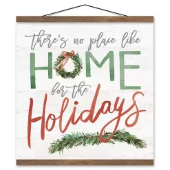Christmas Art & Wall Decor>Kirklands Home Home for the Holidays Wall Hanger
