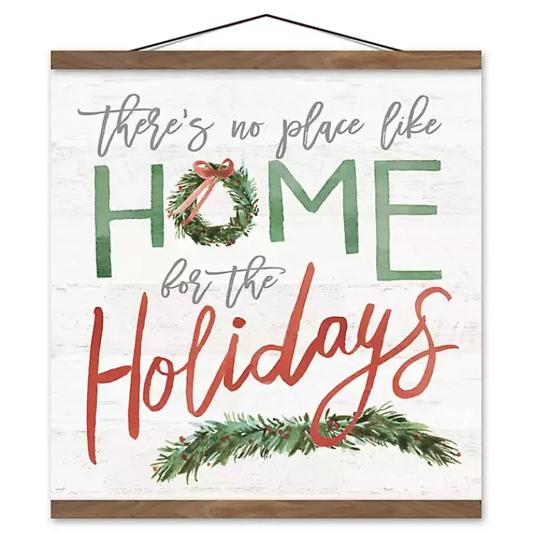 Christmas Art & Wall Decor>Kirklands Home Home for the Holidays Wall Hanger