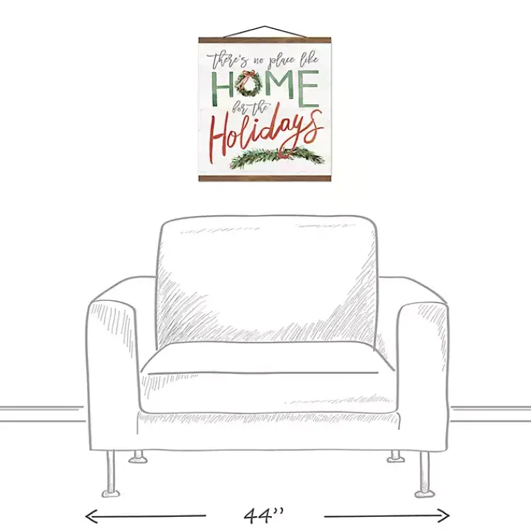 Christmas Art & Wall Decor>Kirklands Home Home for the Holidays Wall Hanger