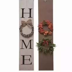 Outdoor Christmas Decorations>Kirklands Home Home Interchangeable Wreath Porch Board