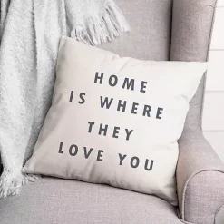 Pillows>Kirklands Home Home is Where They Love You Pillow