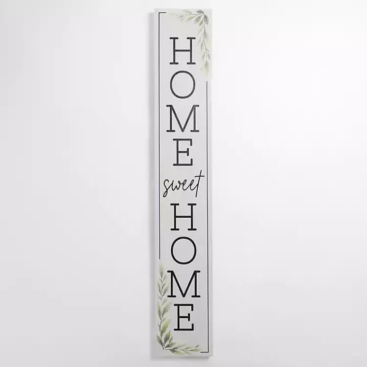 Kirklands Home Home Sweet Home Greenery Porch Board New
