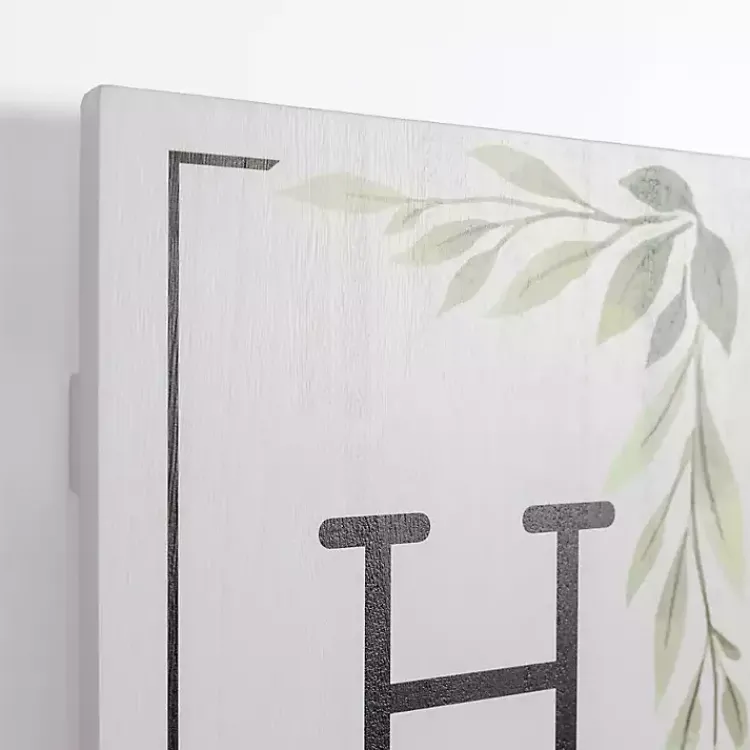 Kirklands Home Home Sweet Home Greenery Porch Board New