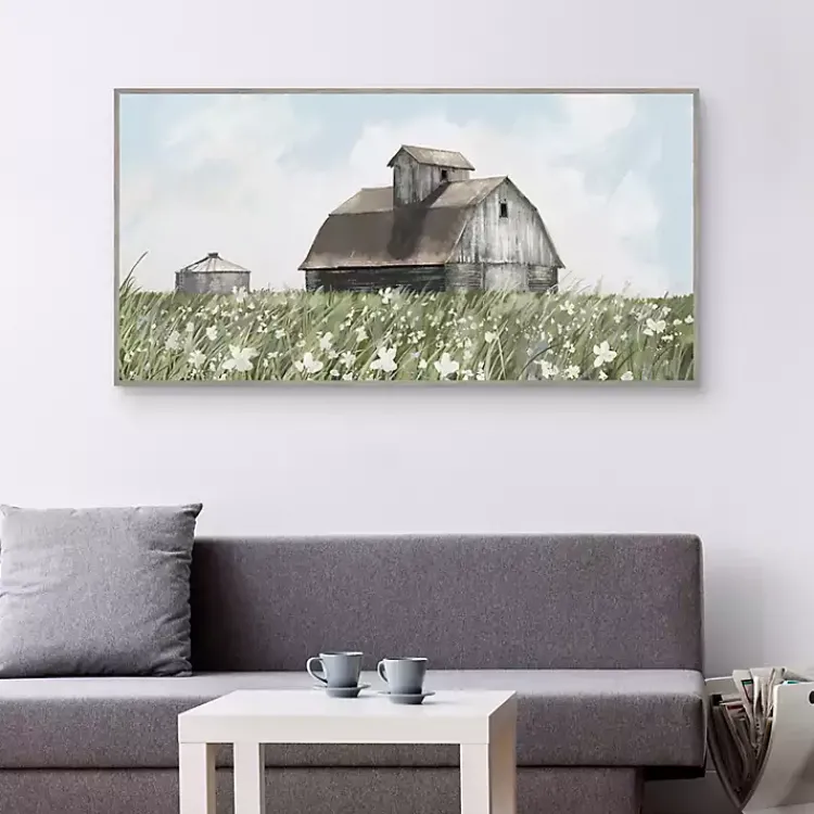 Kirklands Home Homestead Framed Canvas Art Print Best