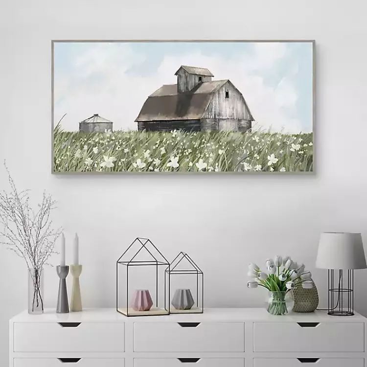 Kirklands Home Homestead Framed Canvas Art Print Best