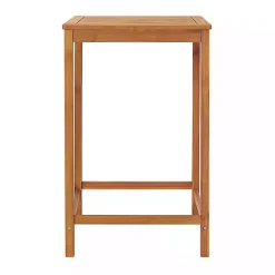 Kirklands Home Honey Acacia Wood Bar Height 3-pc. Bistro Set Tan Clearance