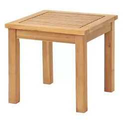 Kirklands Home Honey Acacia Wood Low Slung 3-pc. Bistro Set New