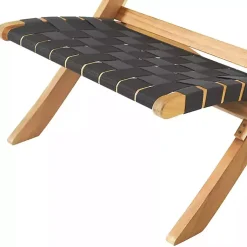 Kirklands Home Honey Acacia Wood Low Slung 3-pc. Bistro Set New
