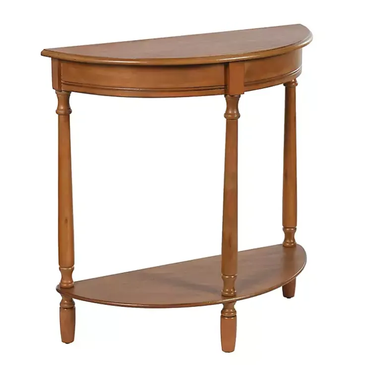 Kirklands Home Honey Half Moon Tinslee Console Table Brown Online