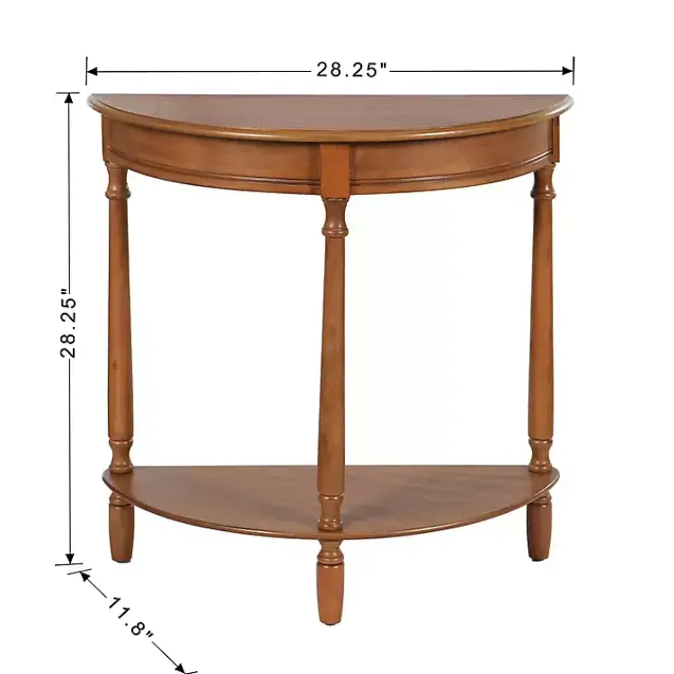 Kirklands Home Honey Half Moon Tinslee Console Table Brown Online