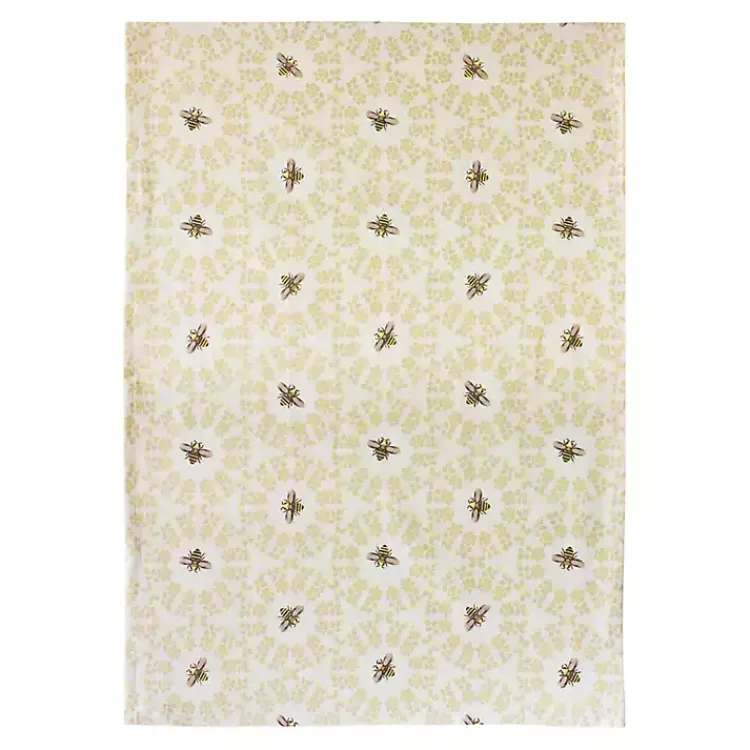 Kirklands Home Honeybee Sunshine 3-pc. Christmas Towel Set New
