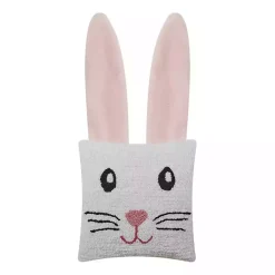 Pillows>Kirklands Home Hooked Bunny Ears Easter Throw Pillow