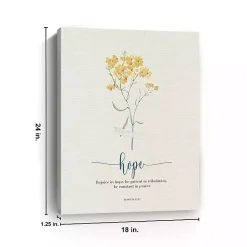 Kirklands Home Hope Affirmations Canvas Art Print, 18x24 in. Discount