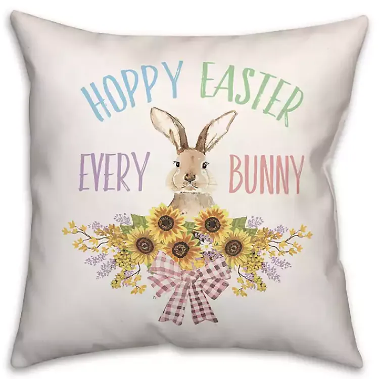 Easter Decorations>Kirklands Home Hoppy Easter Sunflower Indoor/Outdoor Pillow