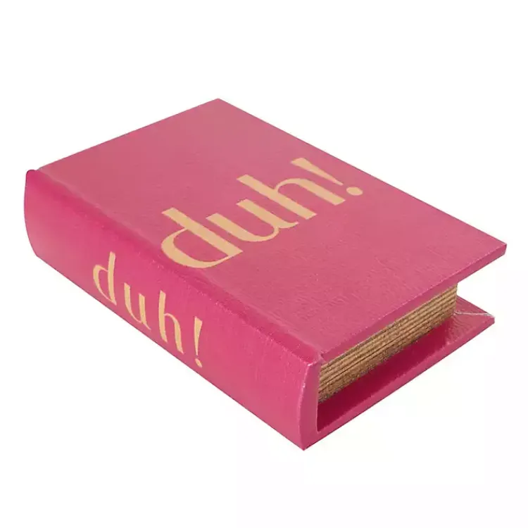 Baskets & Boxes>Kirklands Home Hot Pink Ooh La La Book Boxes, Set of 3