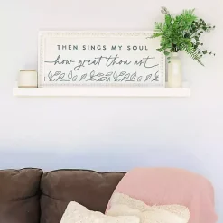 Kirklands Home How Great Thou Art Wall Plaque Discount