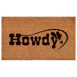 Kirklands Home Howdy Cowboy Hat Doormat Outlet