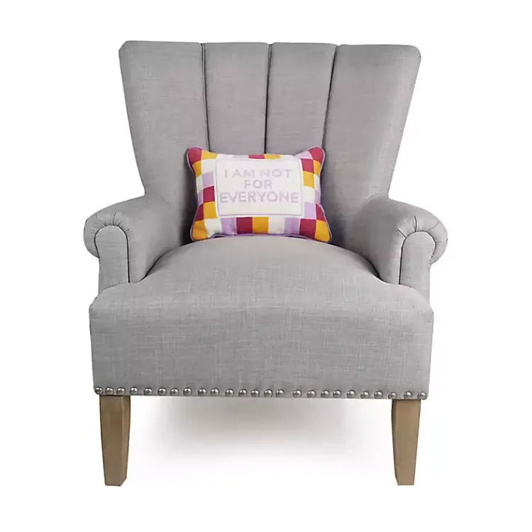 Pillows>Kirklands Home I Am Not For Everyone Needlepoint Throw Pillow