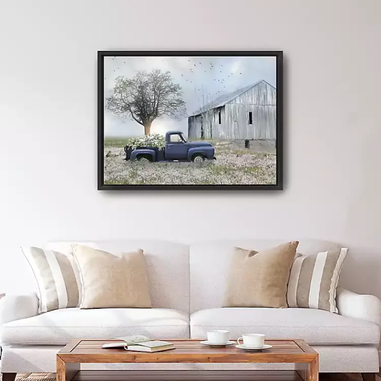 Kirklands Home I Must Have Flowers Framed Giclee Canvas Art Print Best