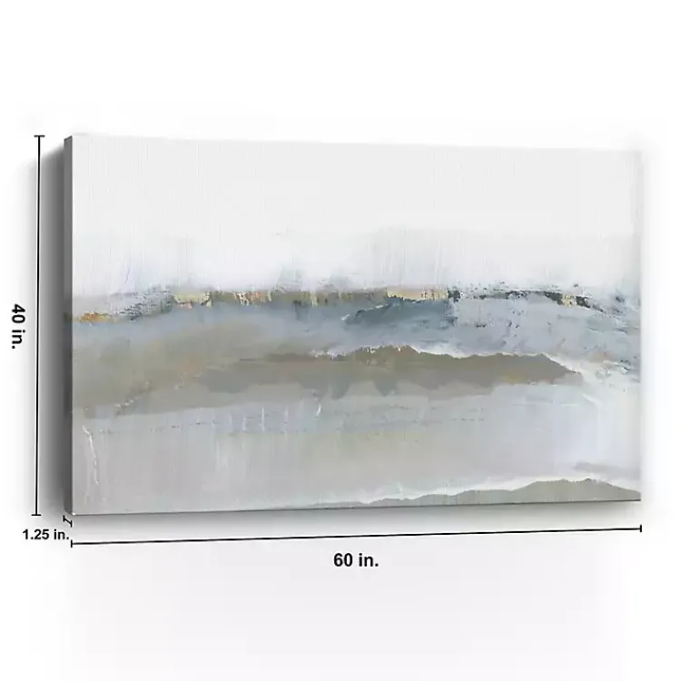 Kirklands Home Icy Snow II Canvas Art Print, 60x40 in. Sale