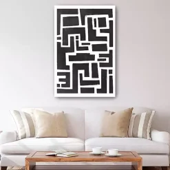 Kirklands Home Imperfect Shapes Canvas Art Print Sale